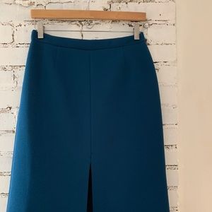 J.Crew Midi Front Slit Skirt